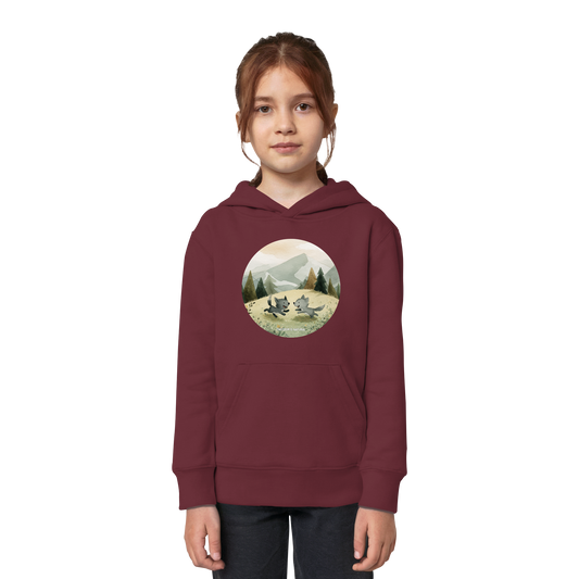 Wölfe Kids - Kids Organic Hoodie
