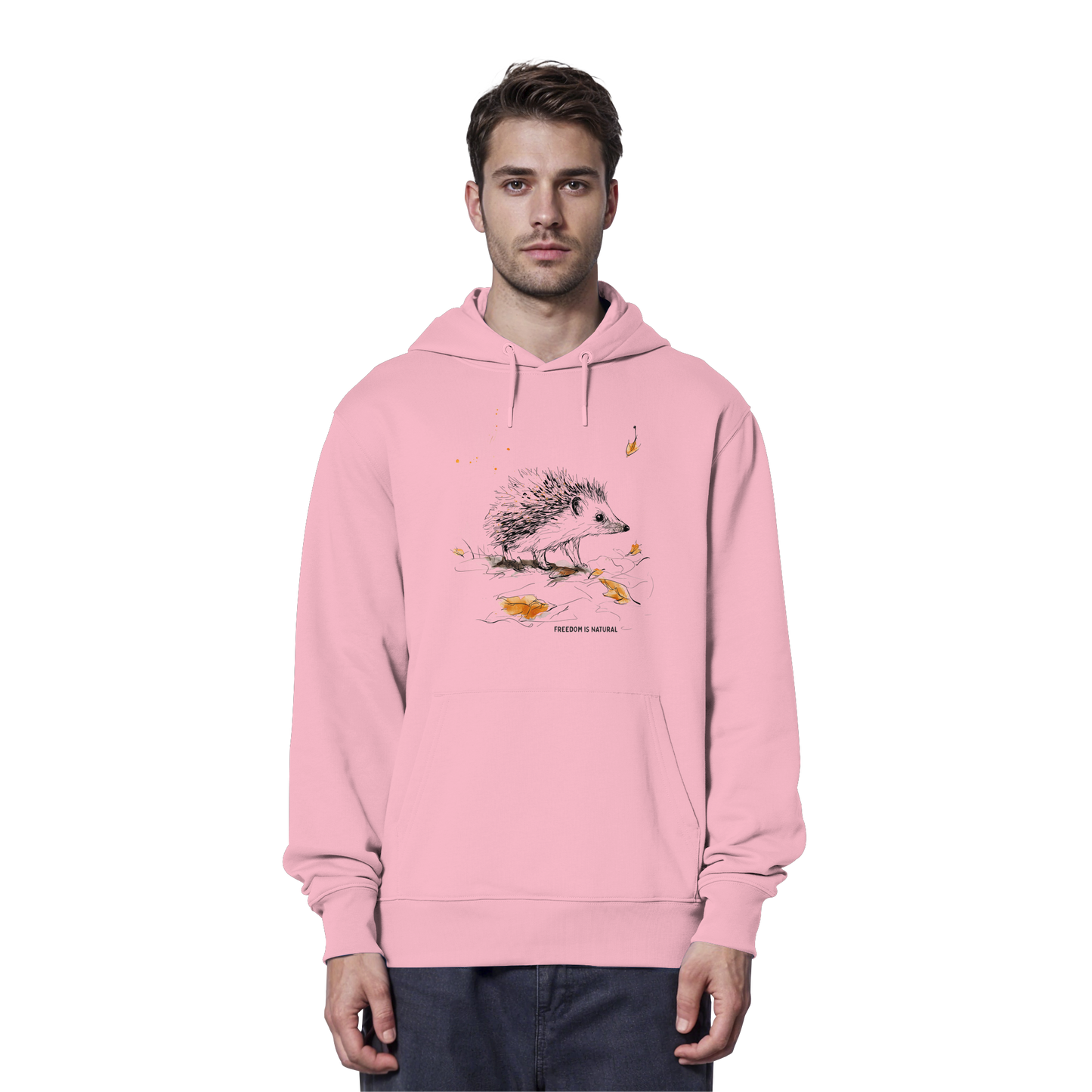Igel Sketch Art Style - Organic Hoodie