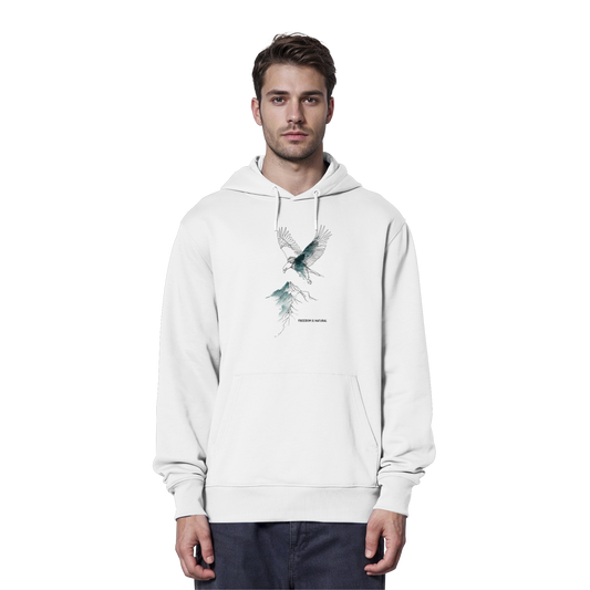 Adler Sketch Art Style - Organic Hoodie