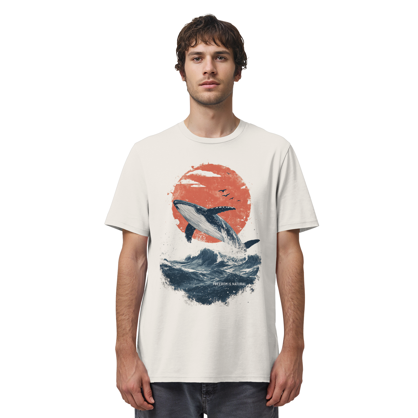 Wal Watercolor Style - Organic Shirt