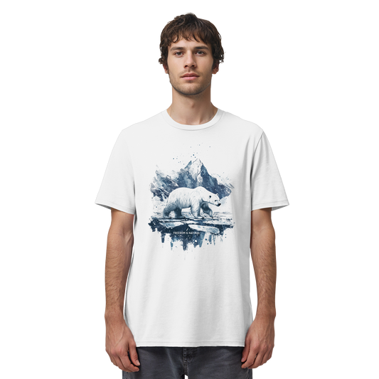 Eisbär Watercolor Style - Organic Shirt