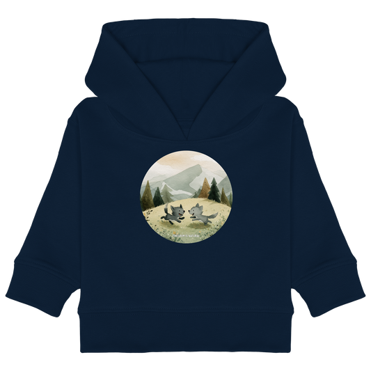 Wölfe Kids - Baby Organic Hoodie