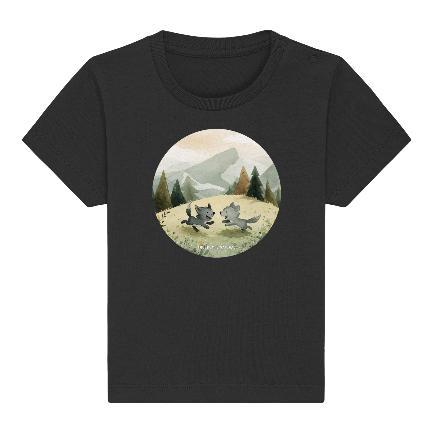 Wölfe Kids - Baby Organic Shirt