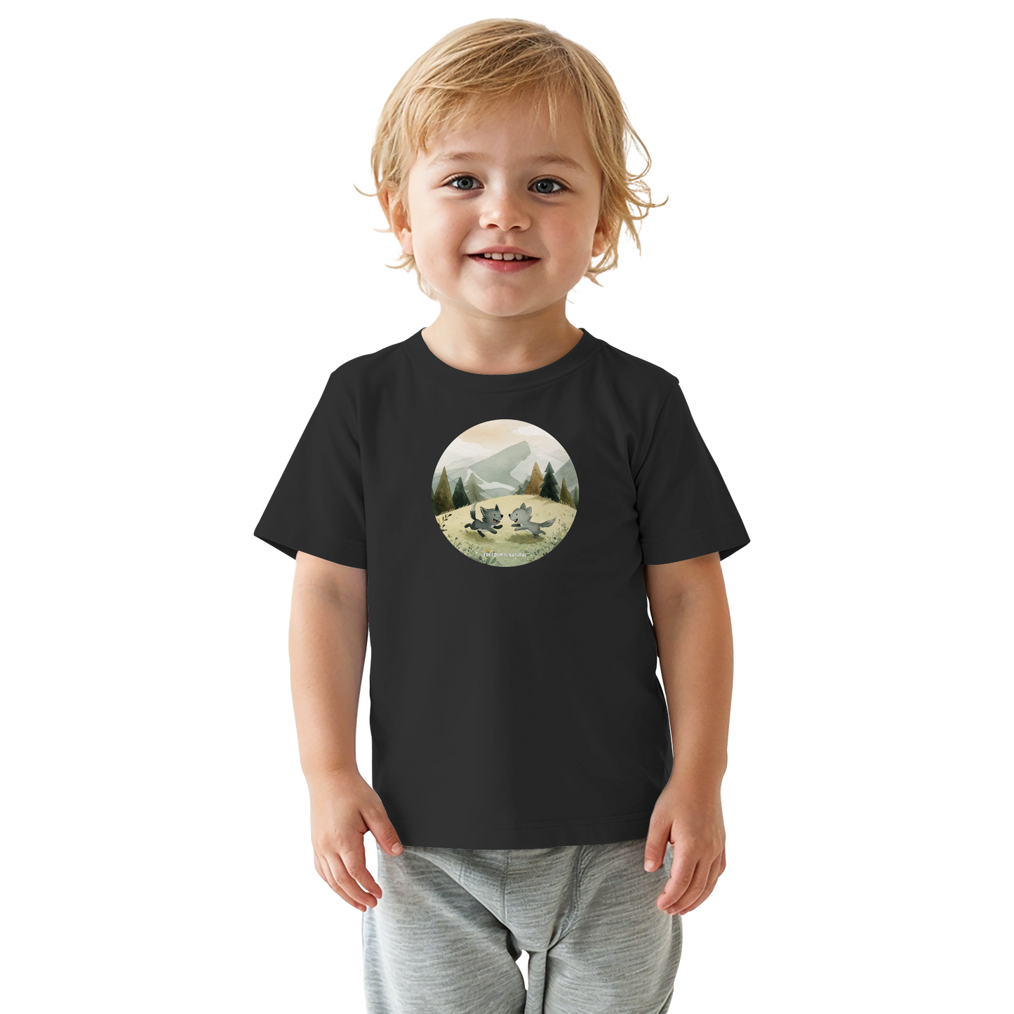 Wölfe Kids - Baby Organic Shirt