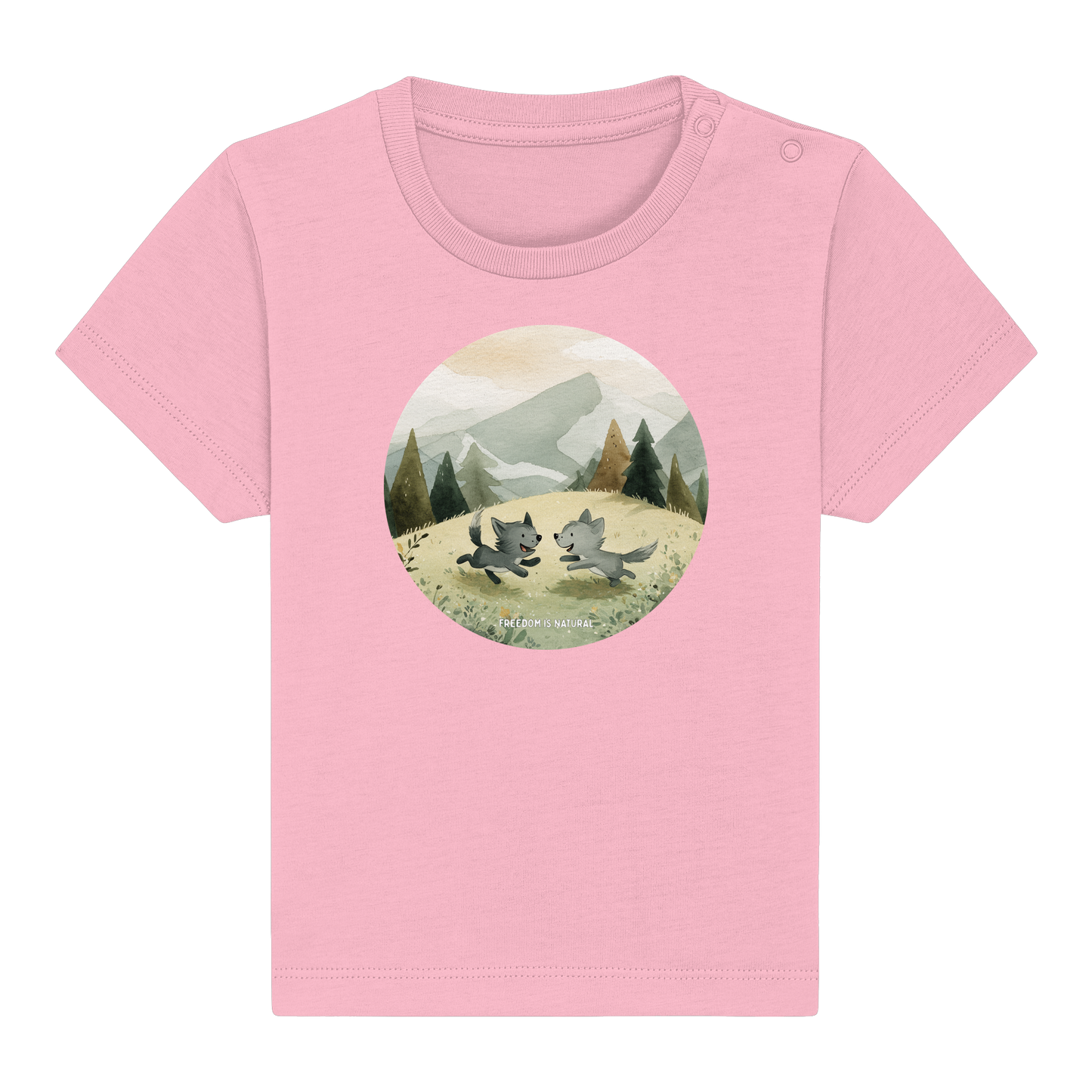 Wölfe Kids - Baby Organic Shirt