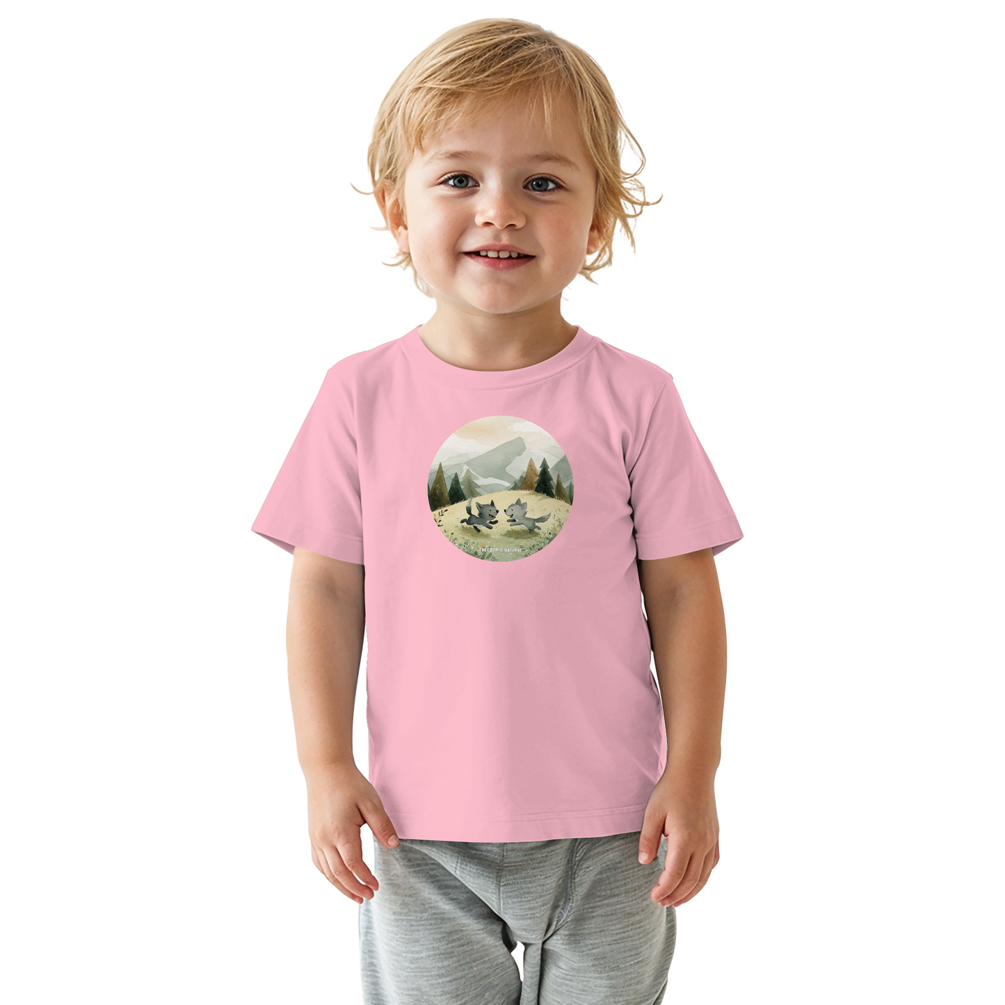 Wölfe Kids - Baby Organic Shirt