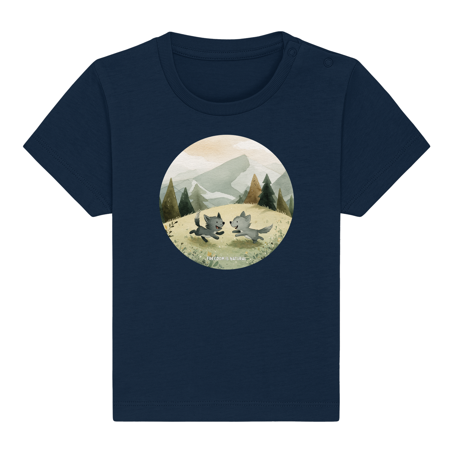 Wölfe Kids - Baby Organic Shirt