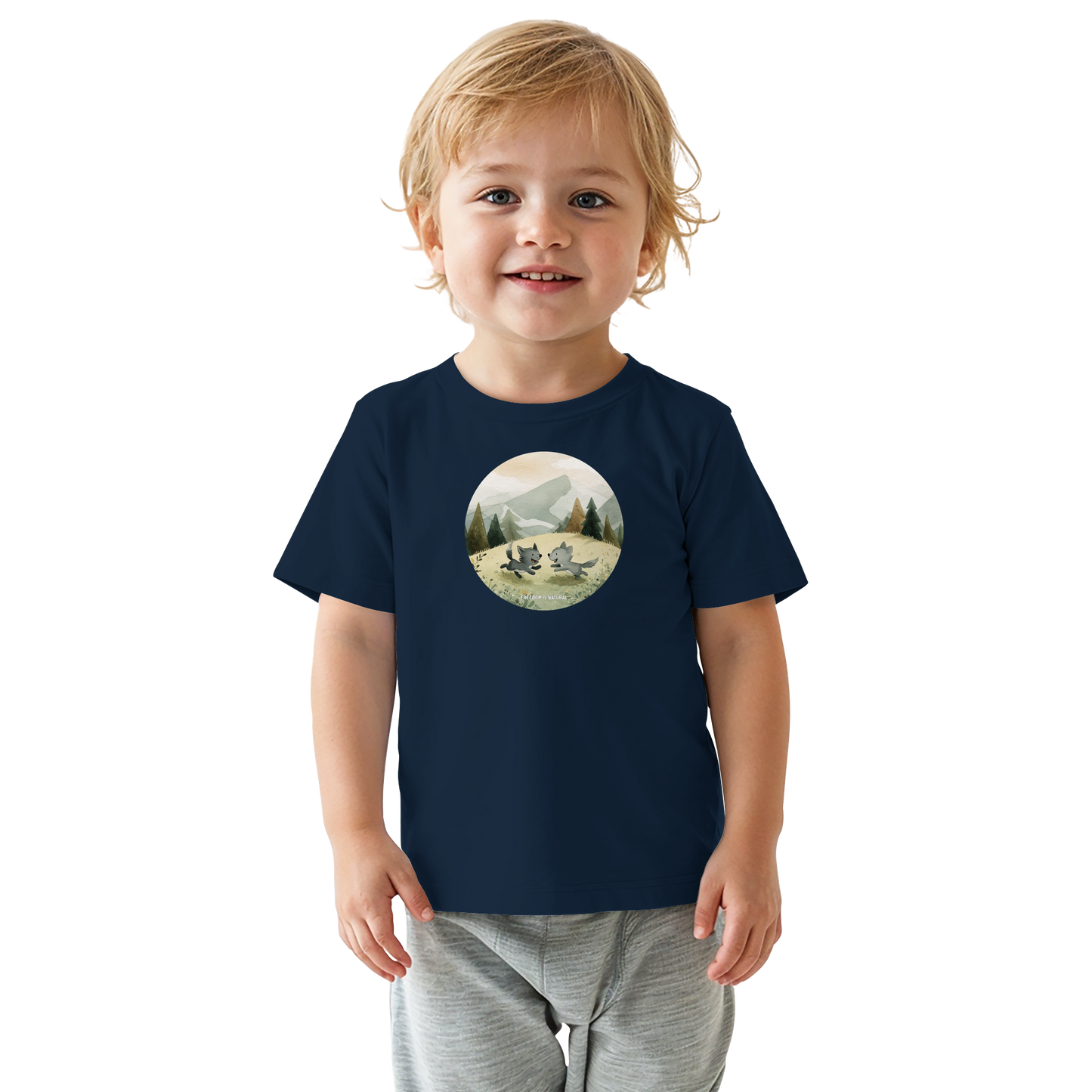 Wölfe Kids - Baby Organic Shirt