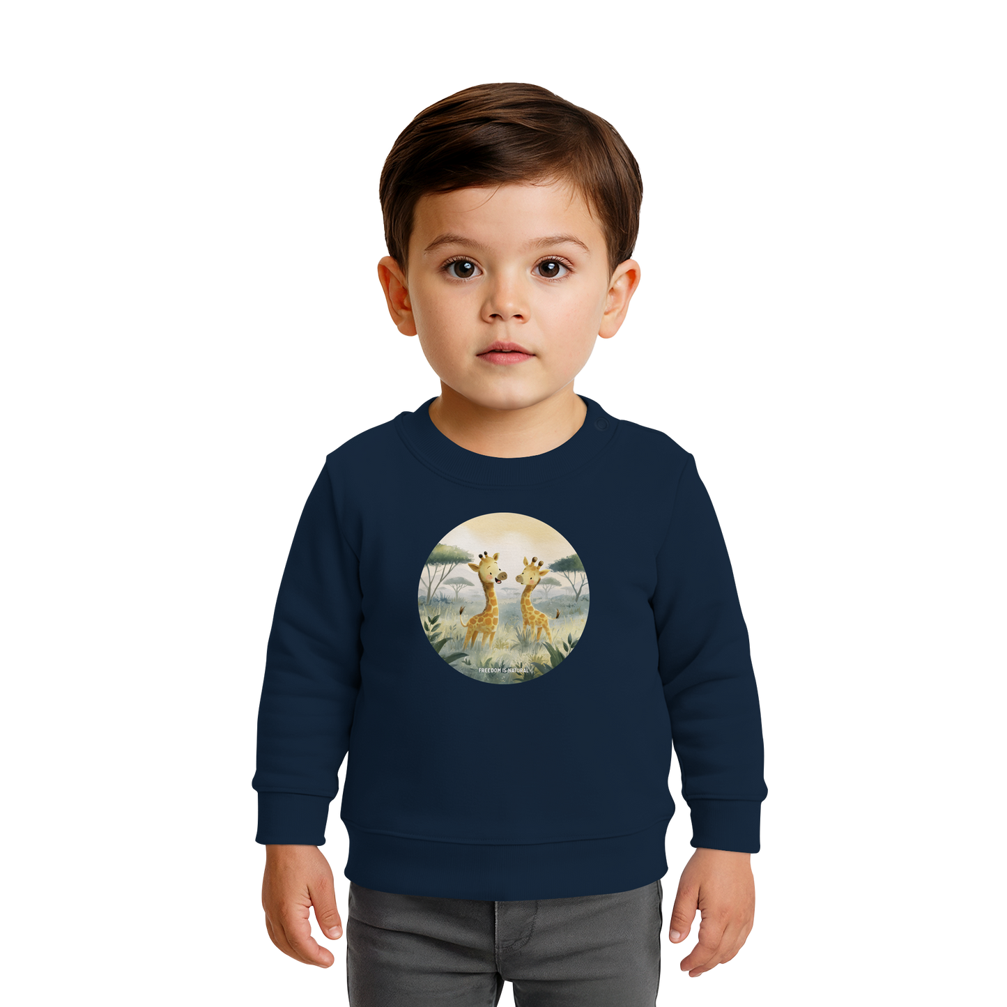 Giraffen Kids - Baby Organic Sweatshirt