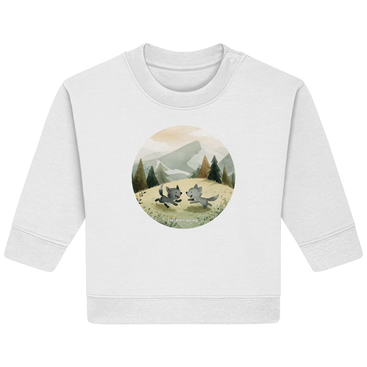 Wölfe Kids - Baby Organic Sweatshirt