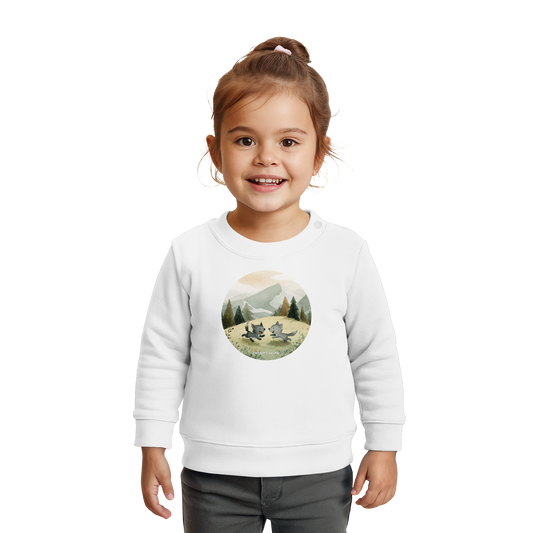 Wölfe Kids - Baby Organic Sweatshirt