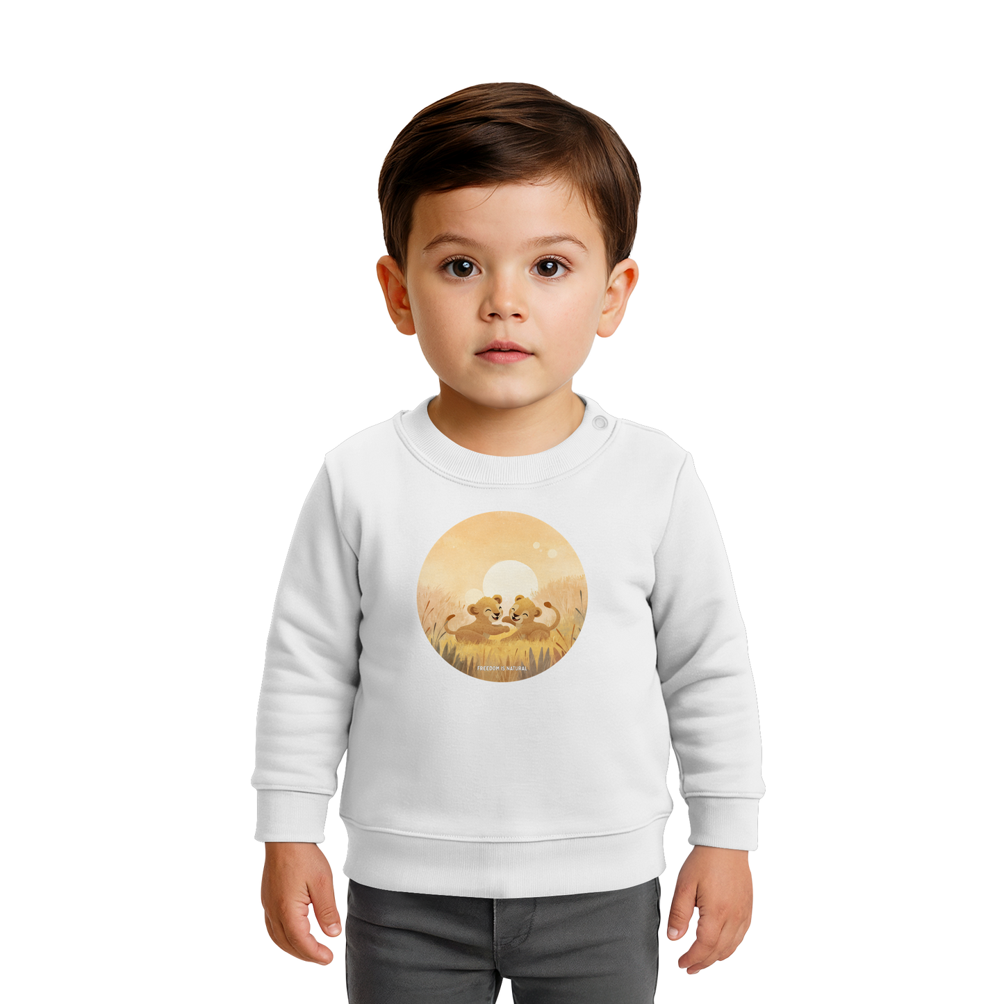 Löwen Kids - Baby Organic Sweatshirt
