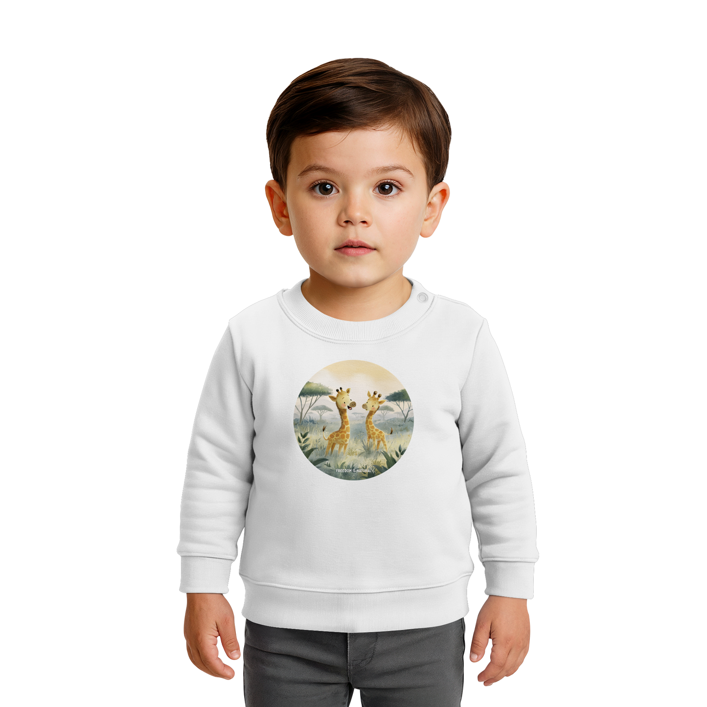 Giraffen Kids - Baby Organic Sweatshirt