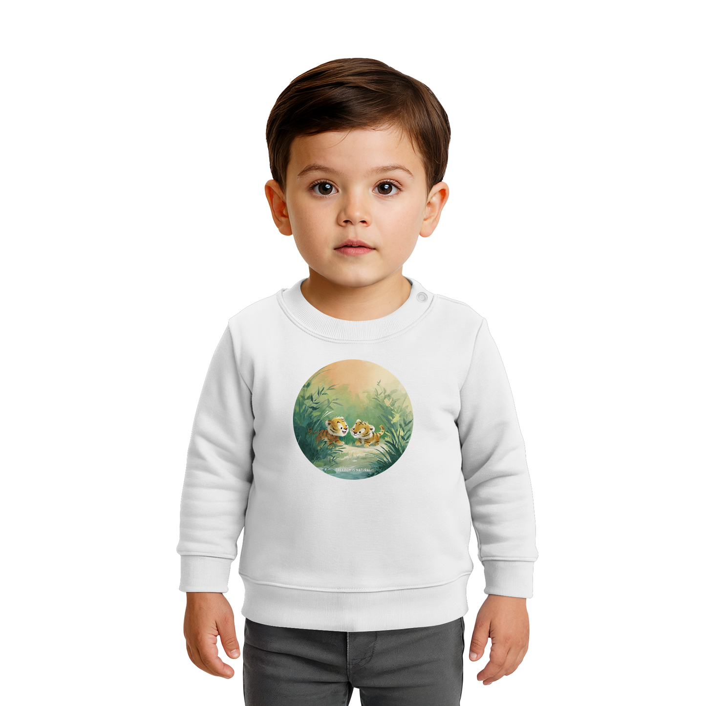 Tiger Kids - Baby Organic Sweatshirt