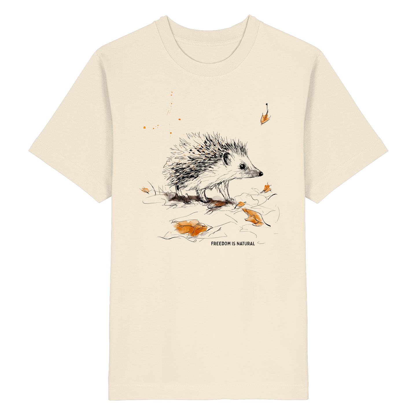 Igel Sketch Art Style - Heavy Oversized Organic Shirt
