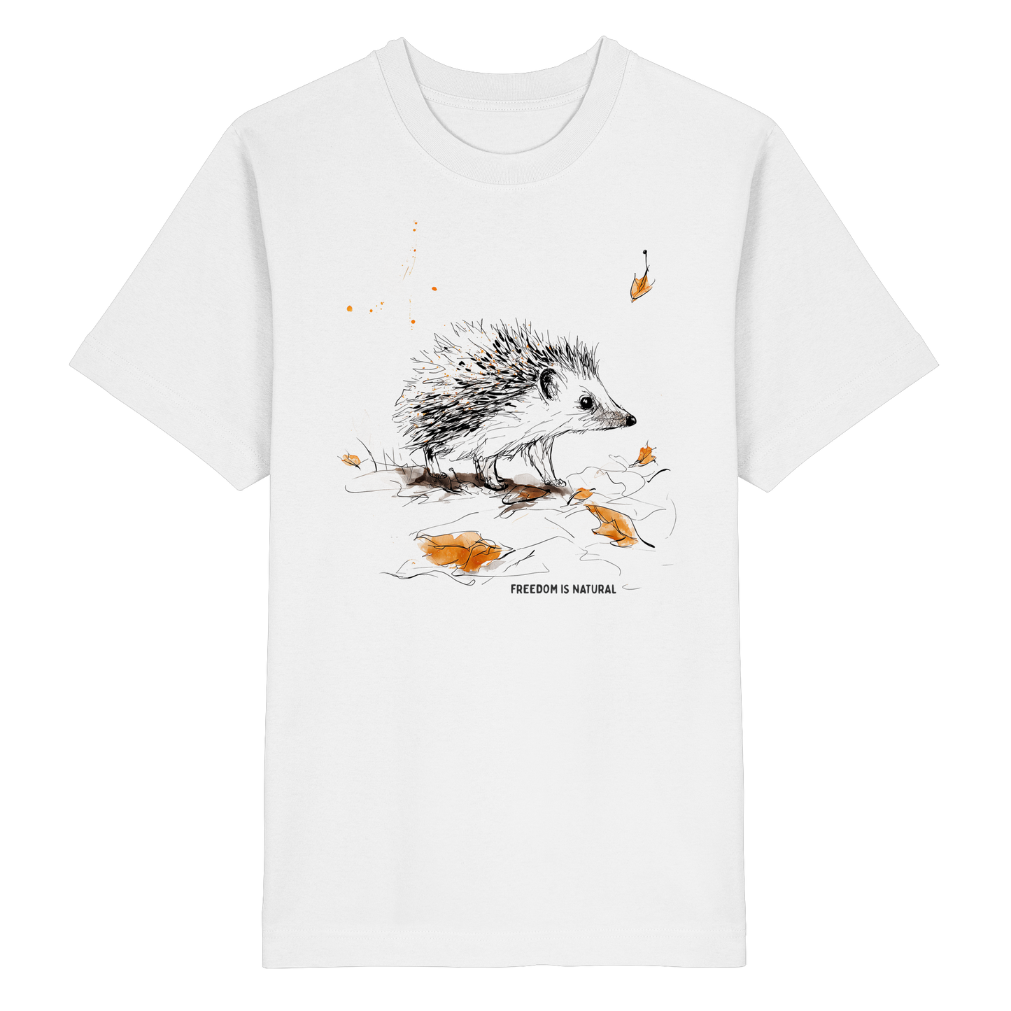 Igel Sketch Art Style - Heavy Oversized Organic Shirt