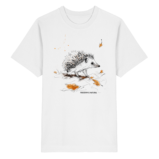 Igel Sketch Art Style - Heavy Oversized Organic Shirt