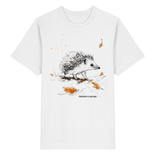 Igel Sketch Art Style - Heavy Oversized Organic Shirt