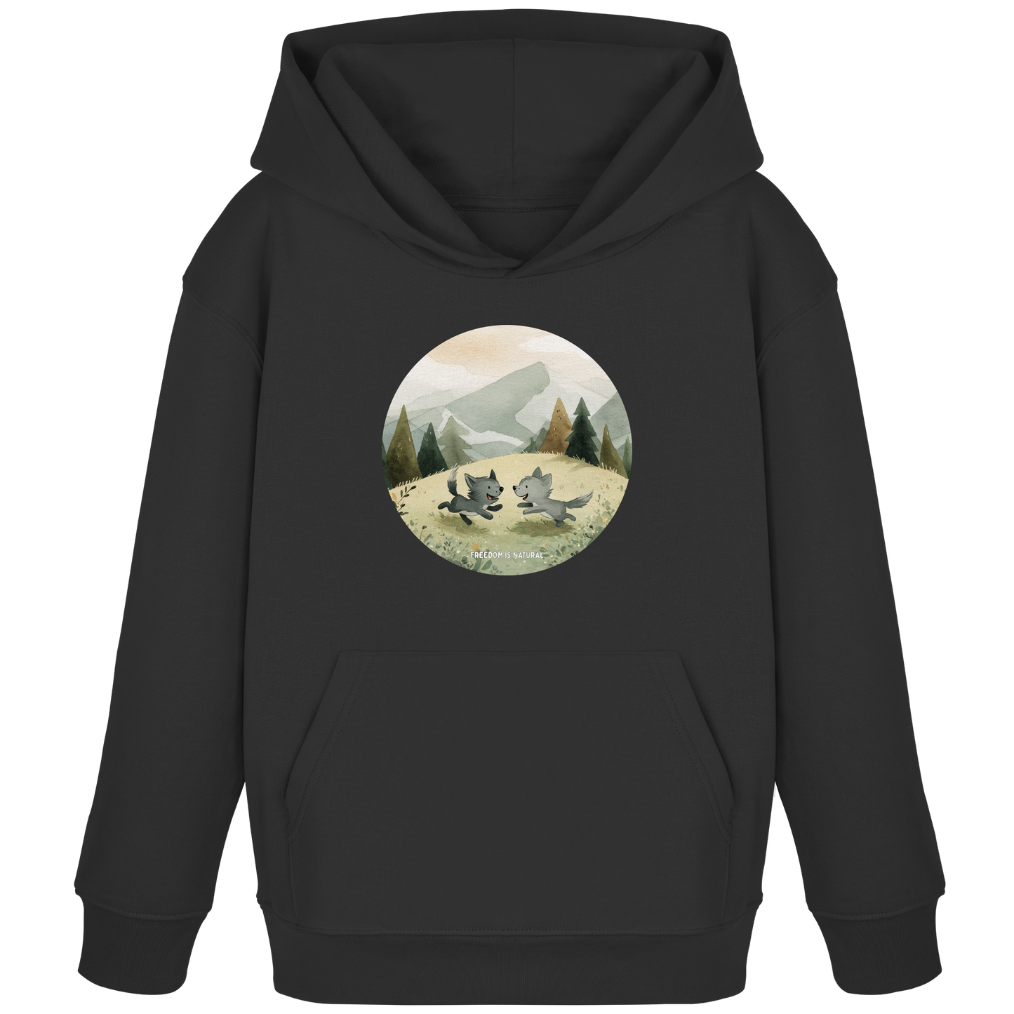 Wölfe Kids - Kids Organic Hoodie