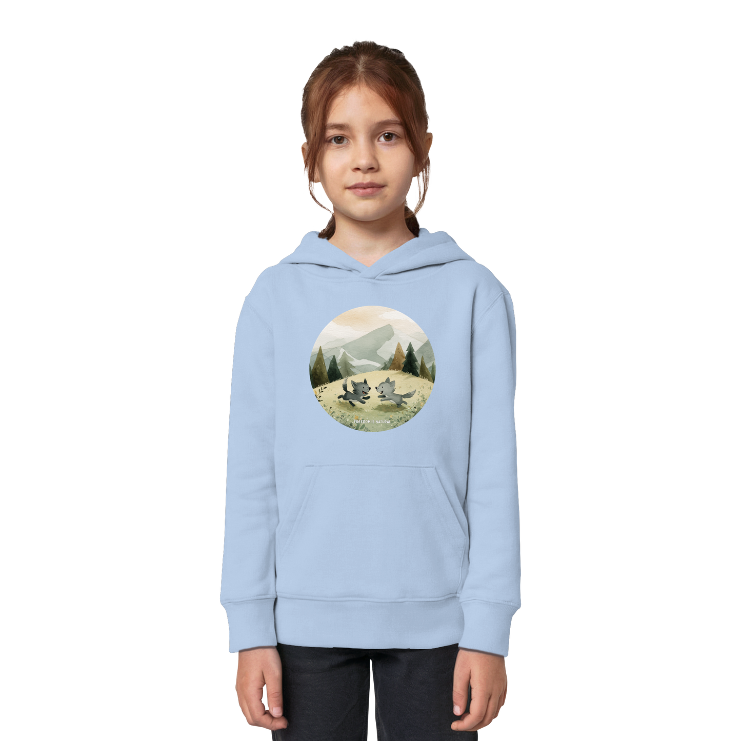 Wölfe Kids - Kids Organic Hoodie