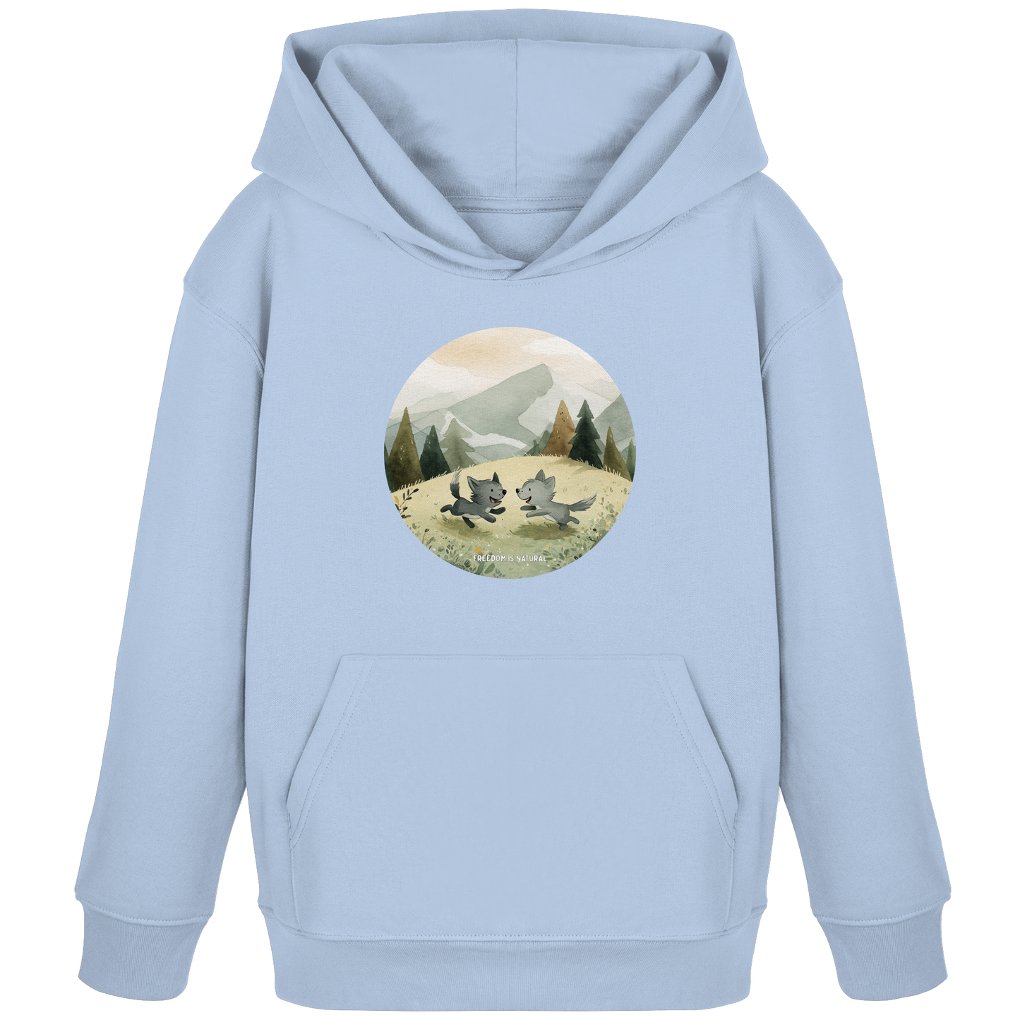 Wölfe Kids - Kids Organic Hoodie