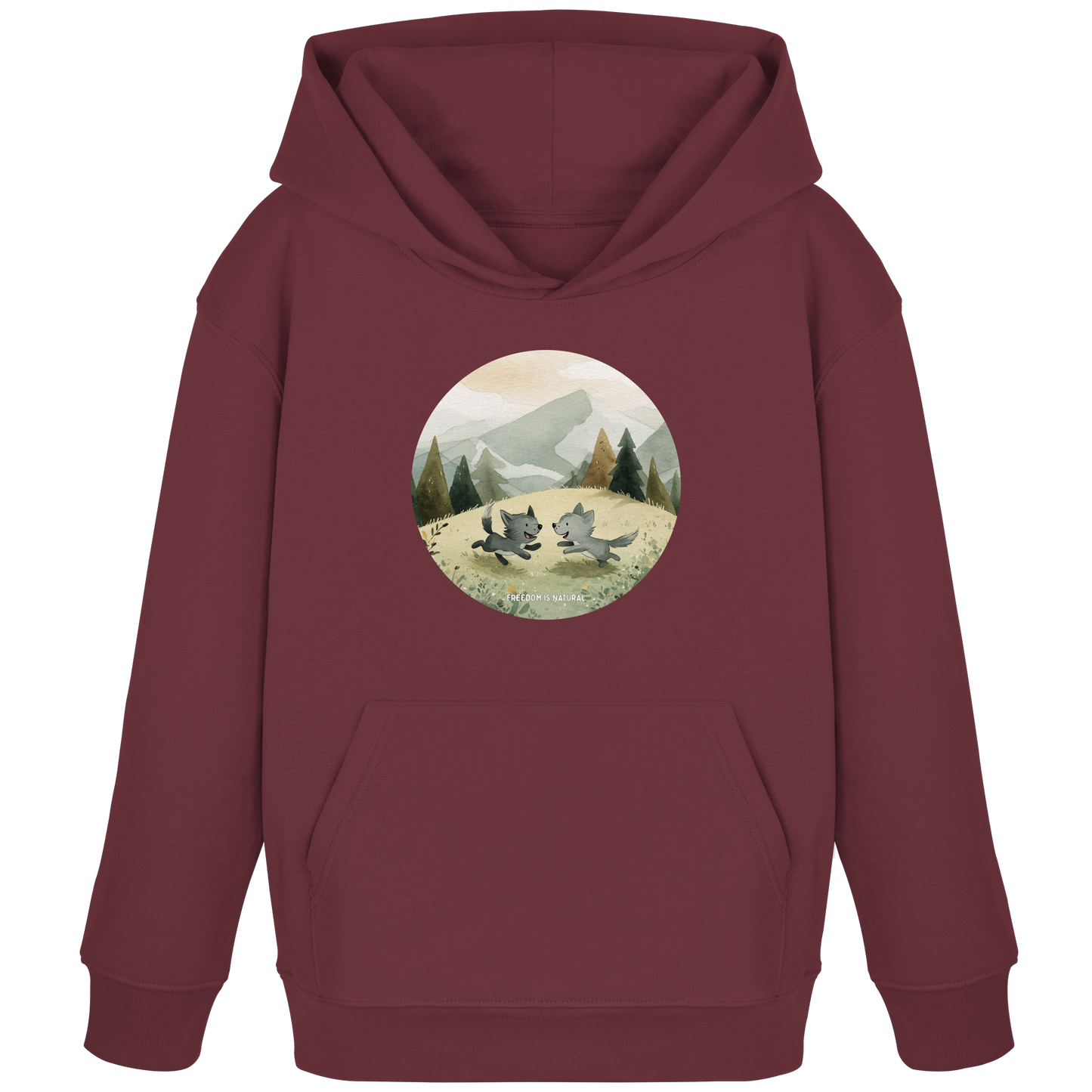 Wölfe Kids - Kids Organic Hoodie