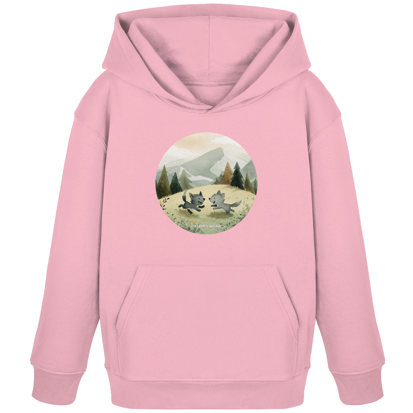 Wölfe Kids - Kids Organic Hoodie