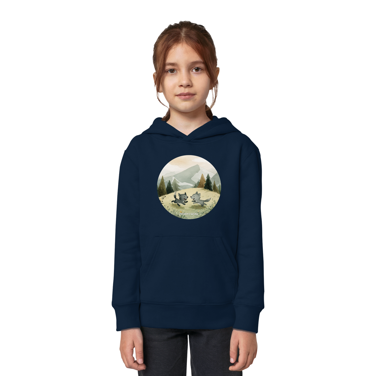 Wölfe Kids - Kids Organic Hoodie
