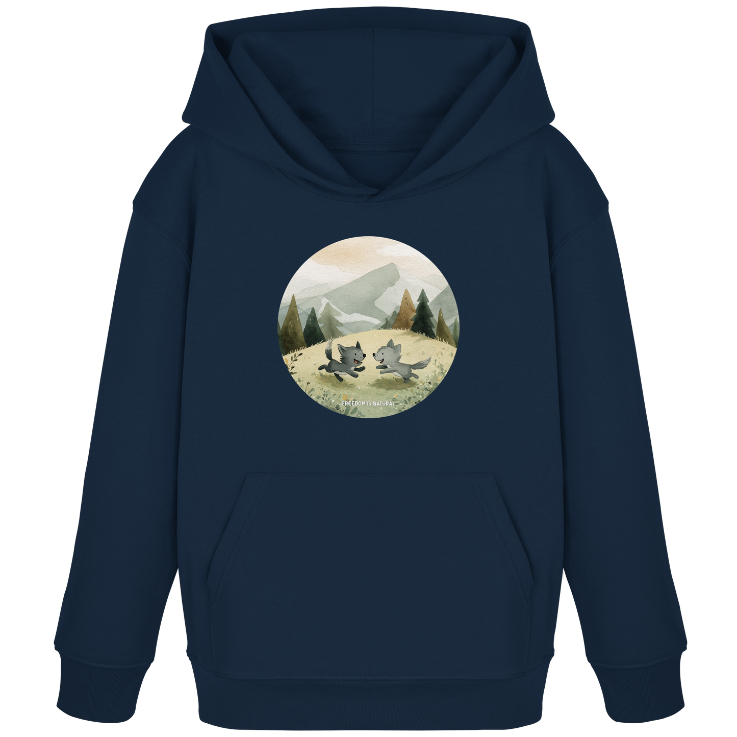 Wölfe Kids - Kids Organic Hoodie