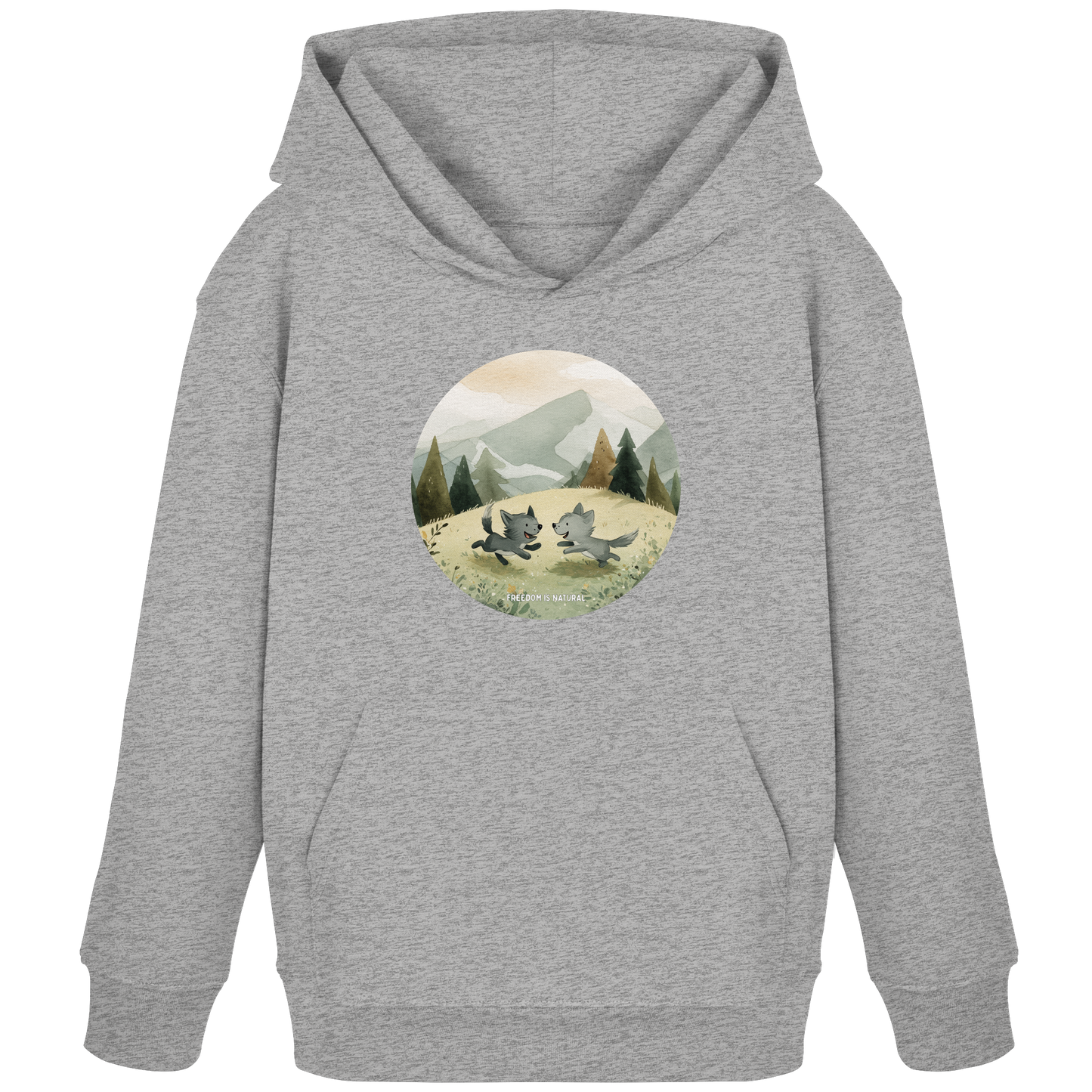 Wölfe Kids - Kids Organic Hoodie
