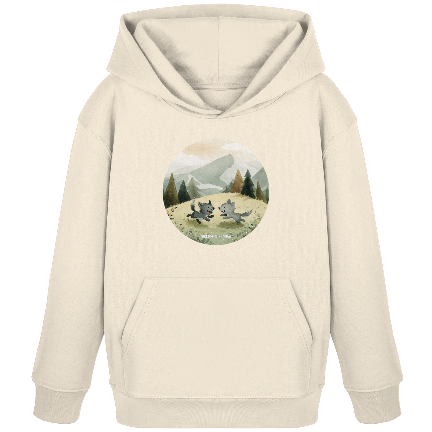 Wölfe Kids - Kids Organic Hoodie