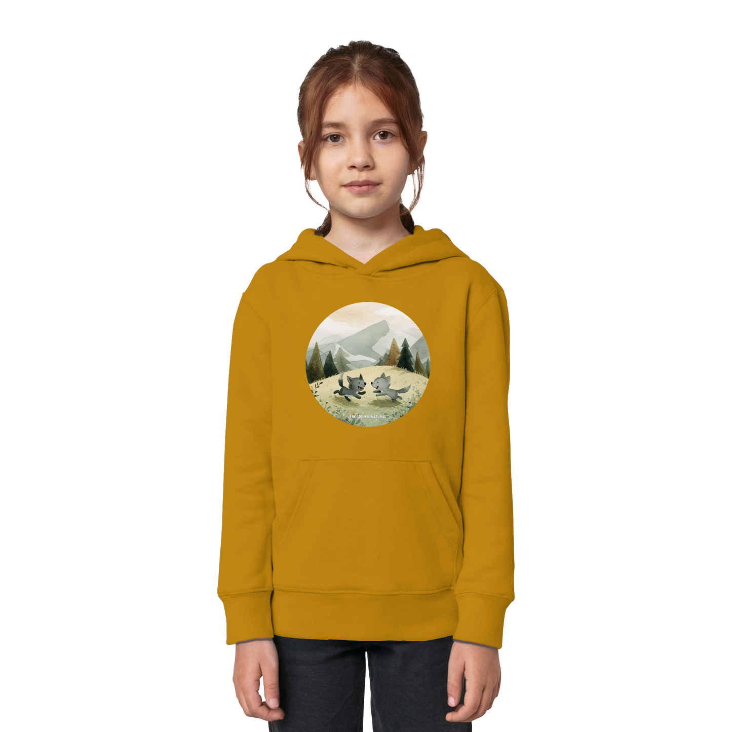 Wölfe Kids - Kids Organic Hoodie