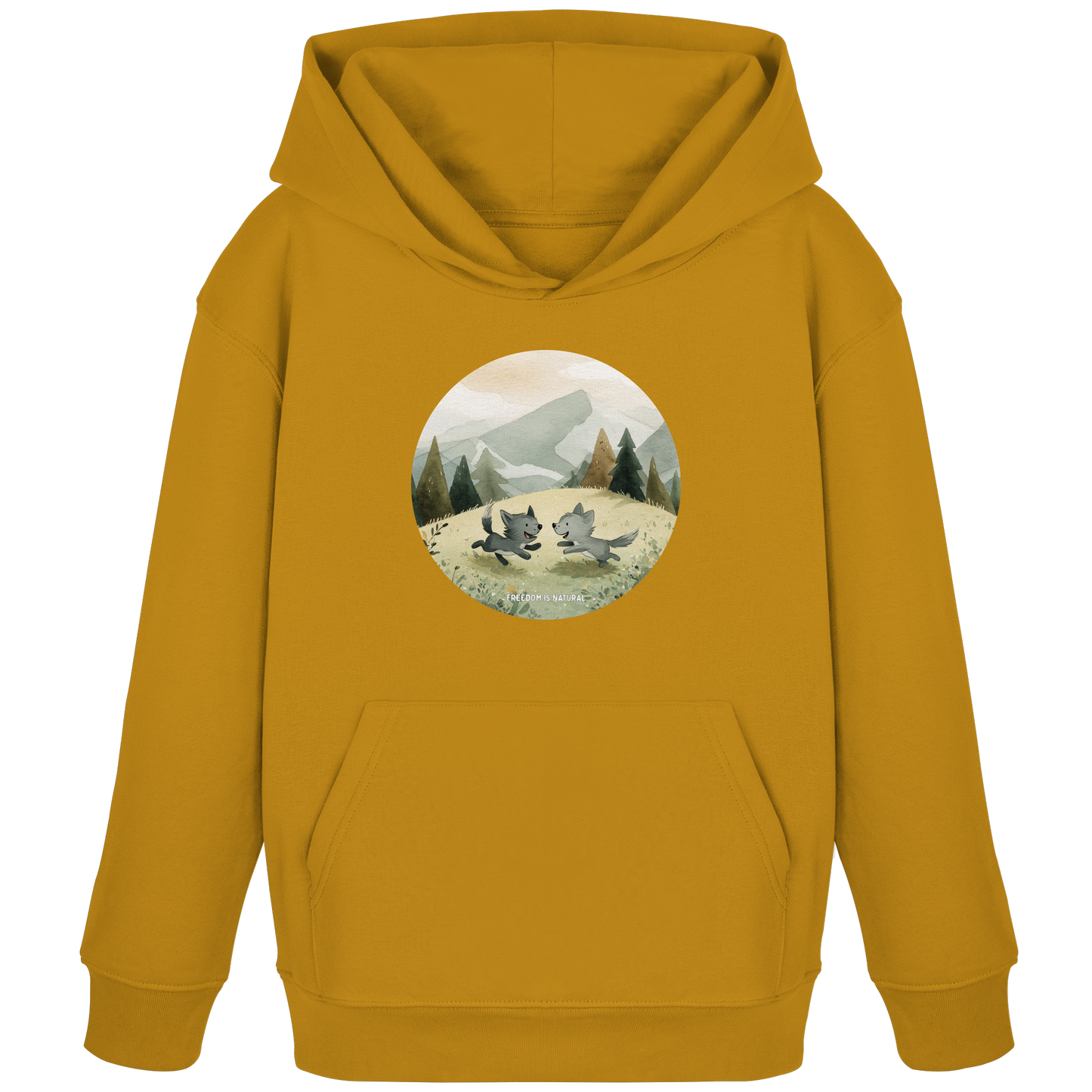Wölfe Kids - Kids Organic Hoodie