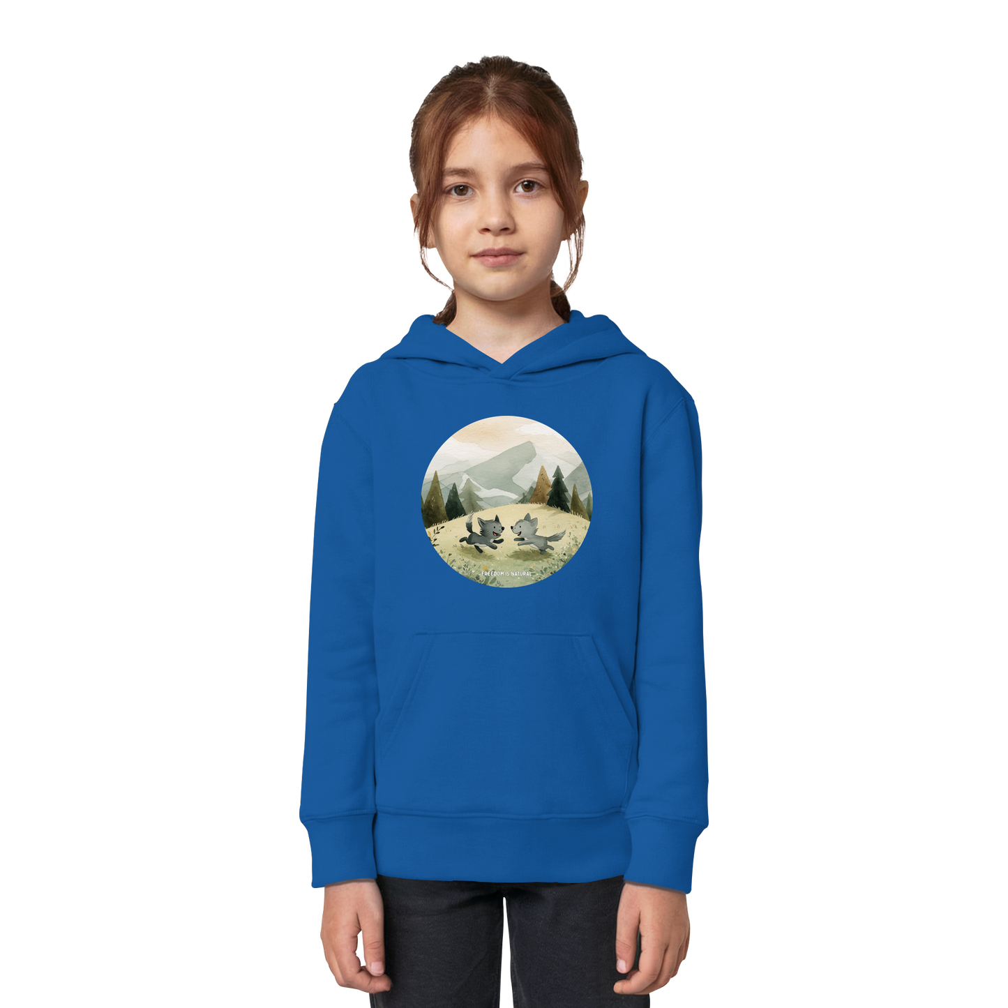 Wölfe Kids - Kids Organic Hoodie