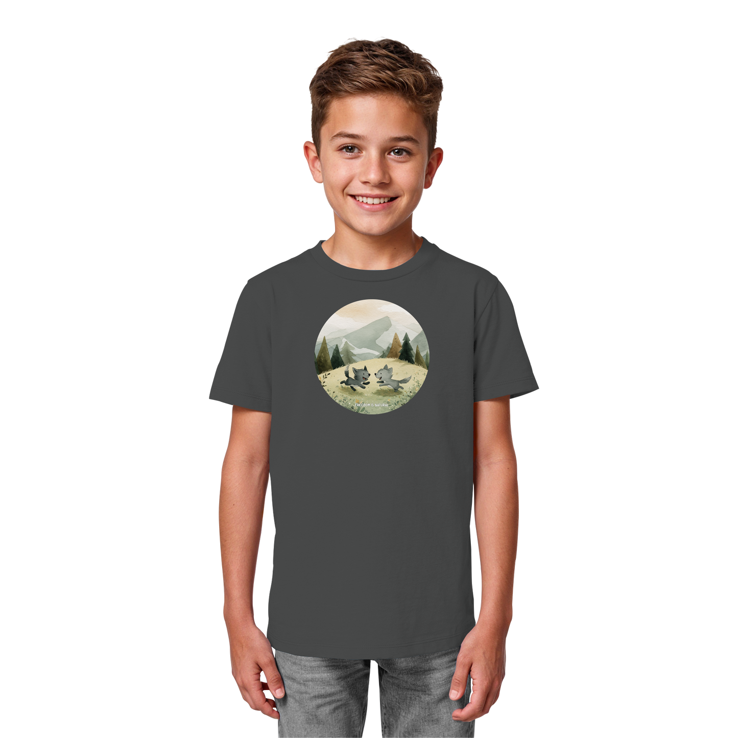 Wölfe Kids - Kids Organic Shirt