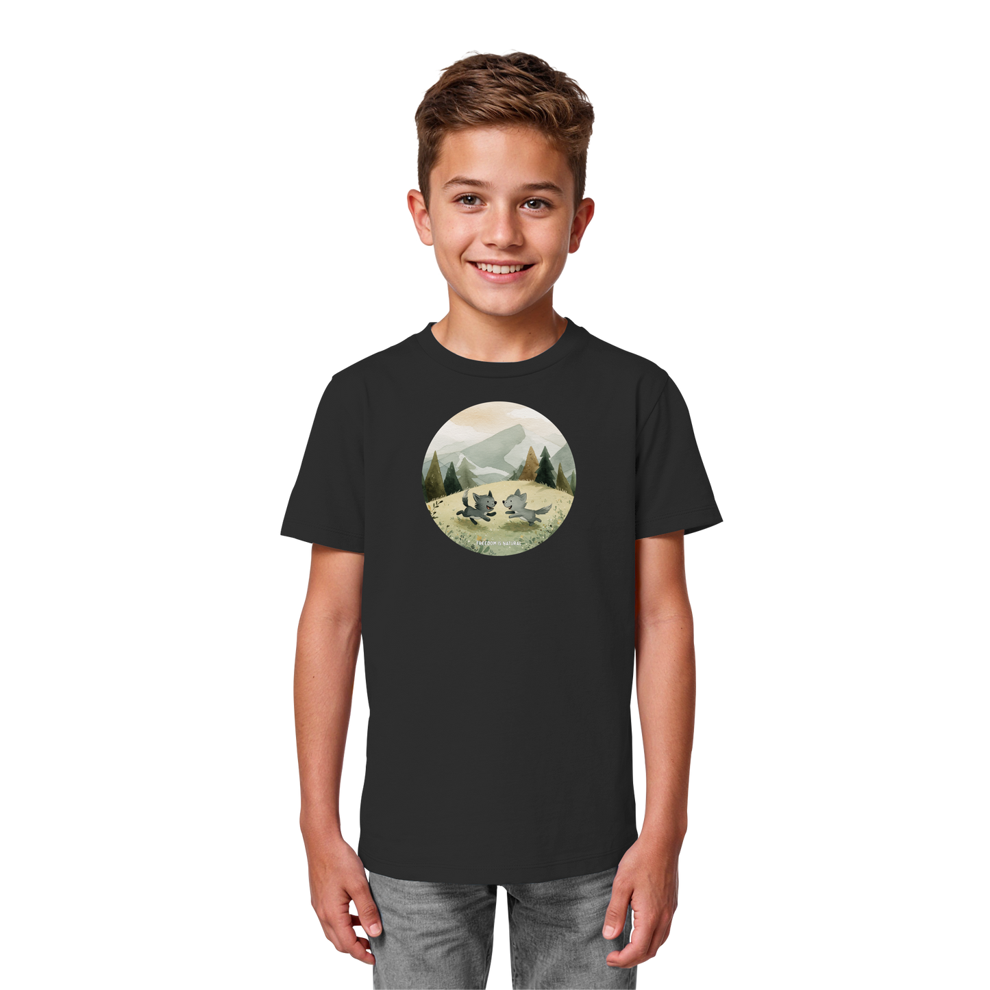 Wölfe Kids - Kids Organic Shirt