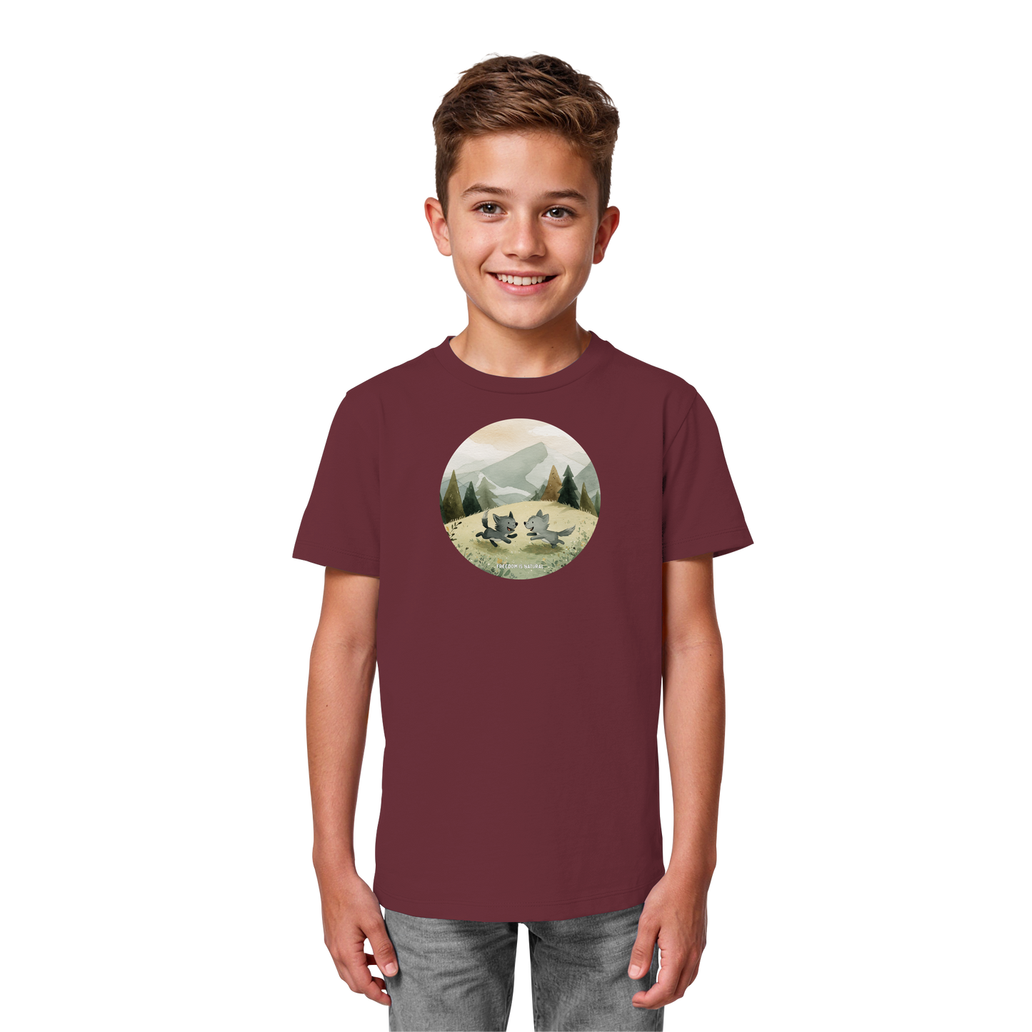 Wölfe Kids - Kids Organic Shirt