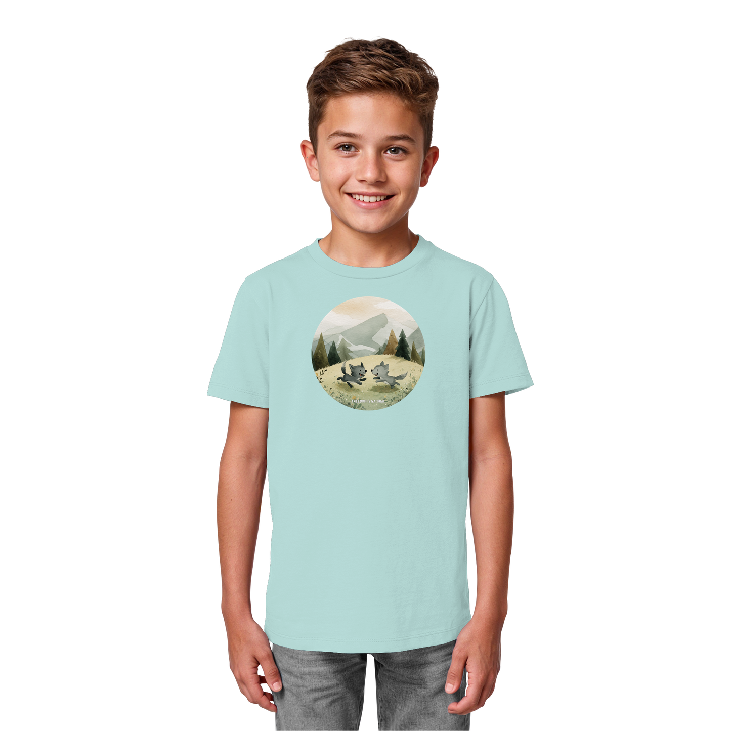 Wölfe Kids - Kids Organic Shirt