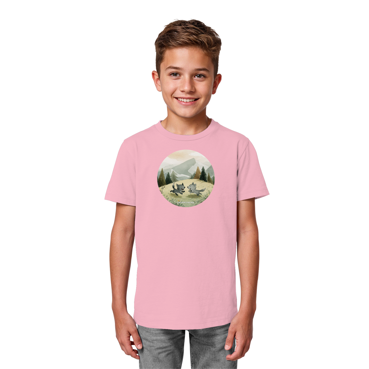 Wölfe Kids - Kids Organic Shirt