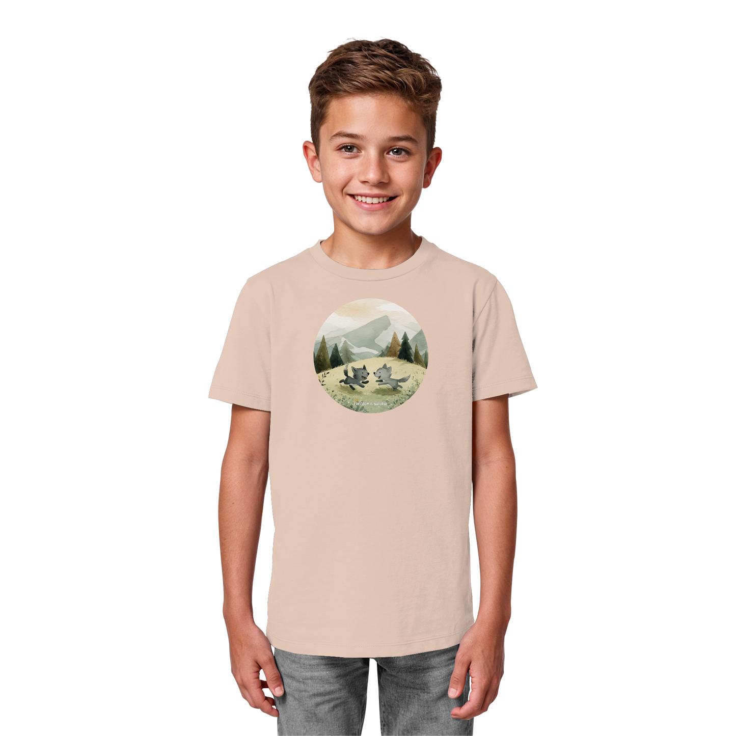 Wölfe Kids - Kids Organic Shirt