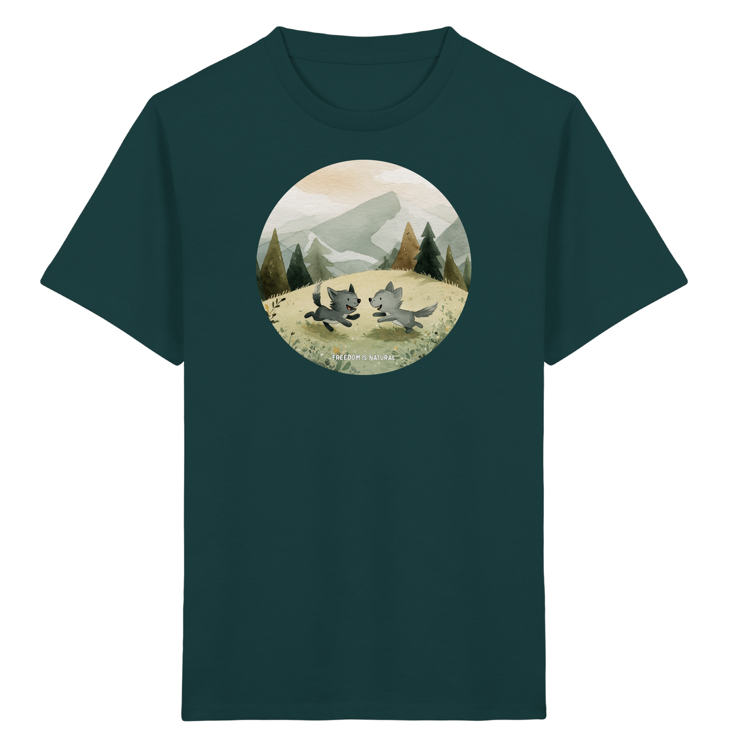 Wölfe Kids - Kids Organic Shirt