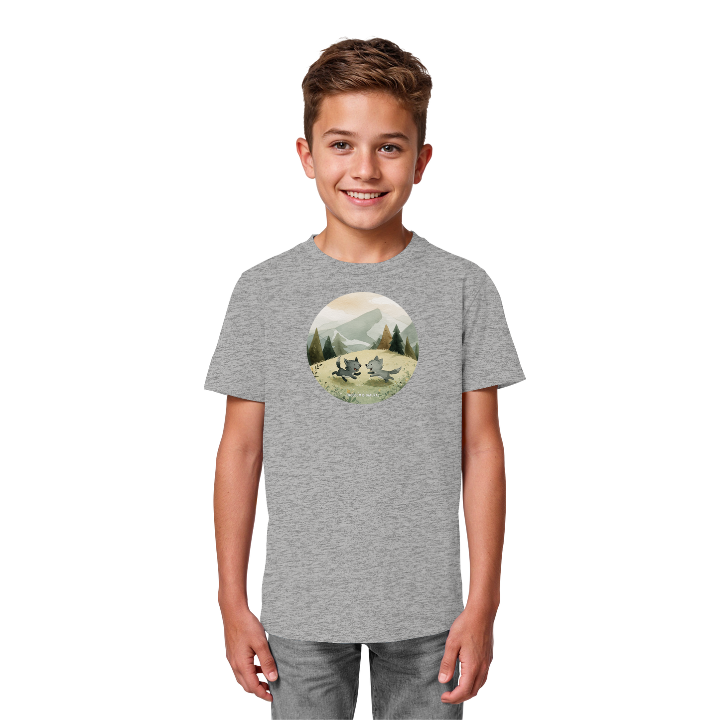 Wölfe Kids - Kids Organic Shirt