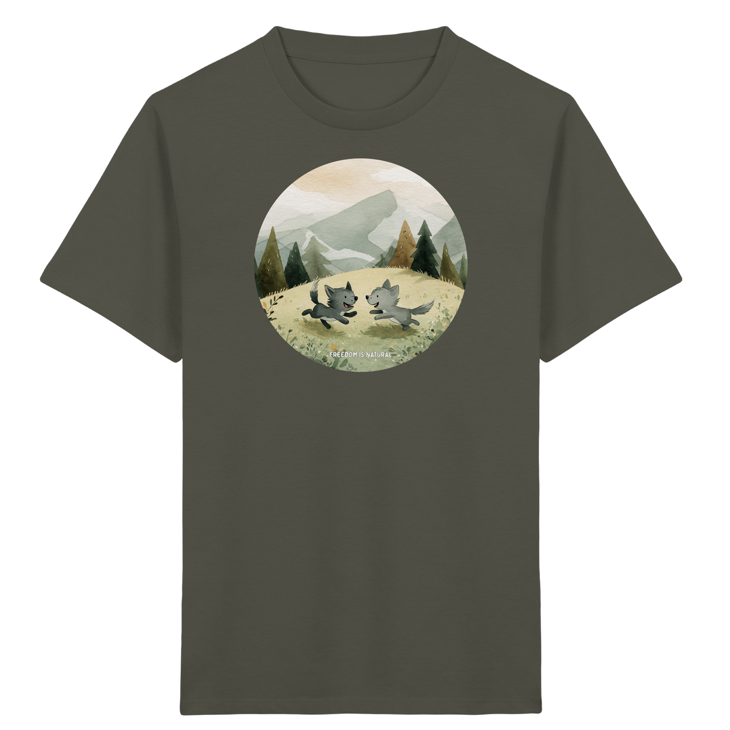 Wölfe Kids - Kids Organic Shirt