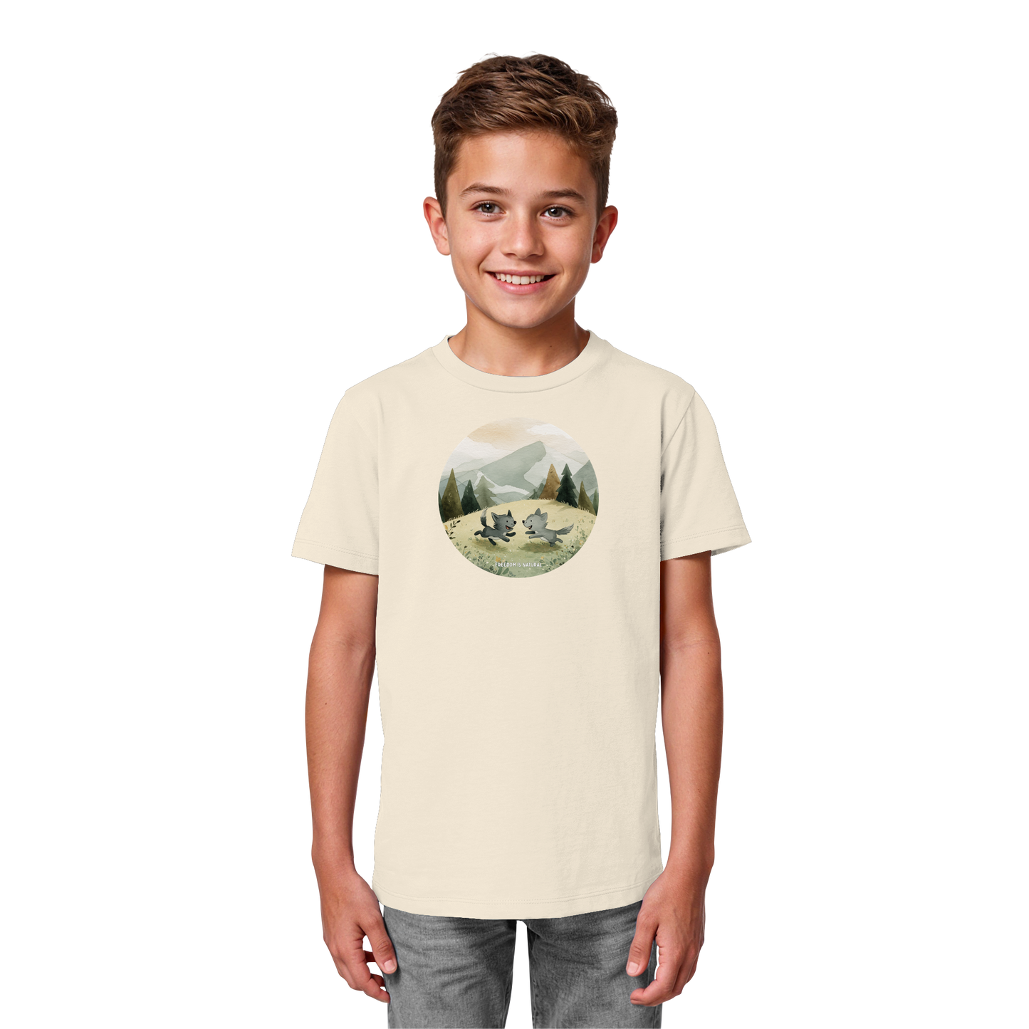 Wölfe Kids - Kids Organic Shirt