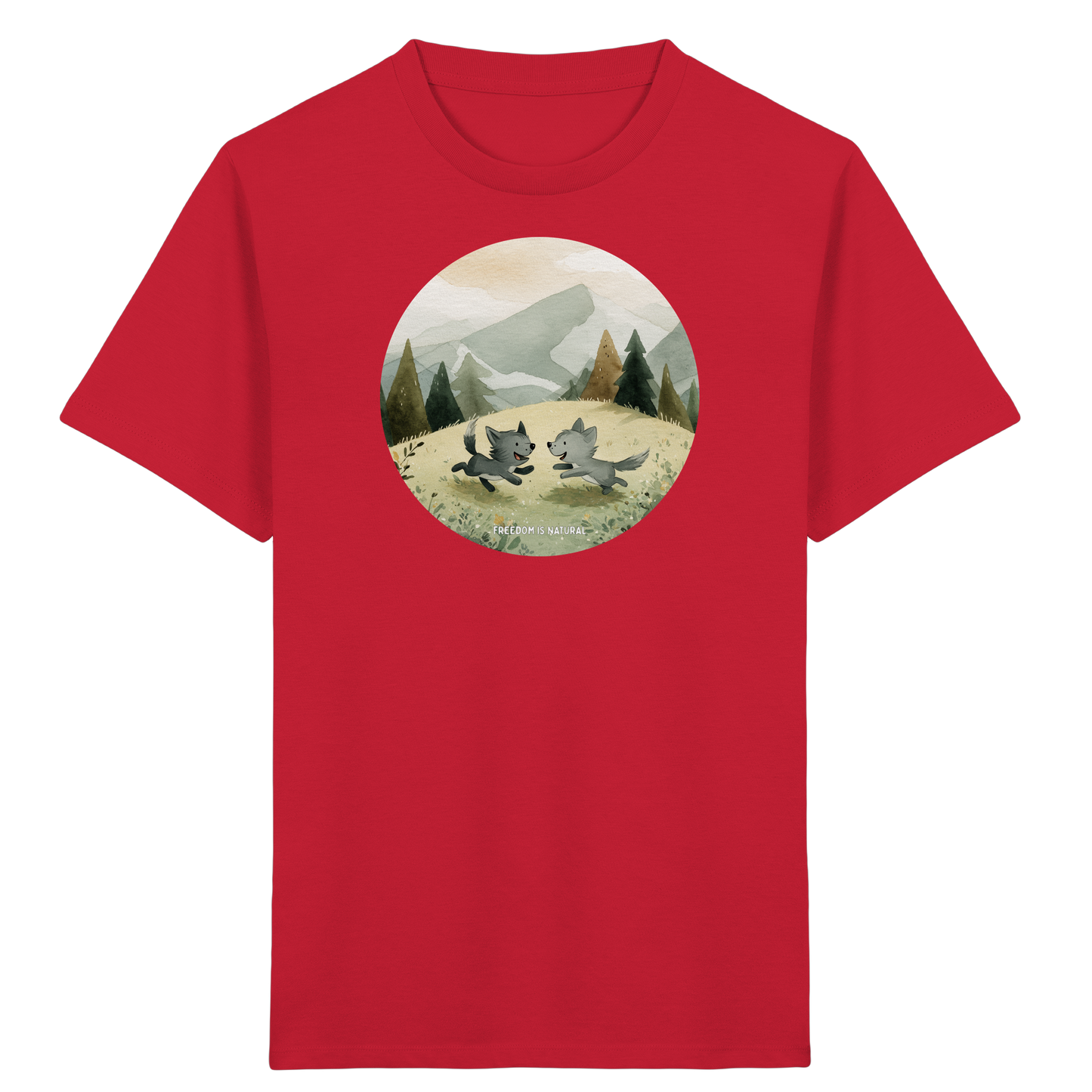 Wölfe Kids - Kids Organic Shirt