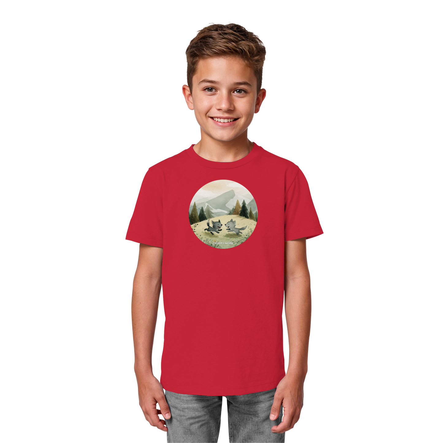 Wölfe Kids - Kids Organic Shirt