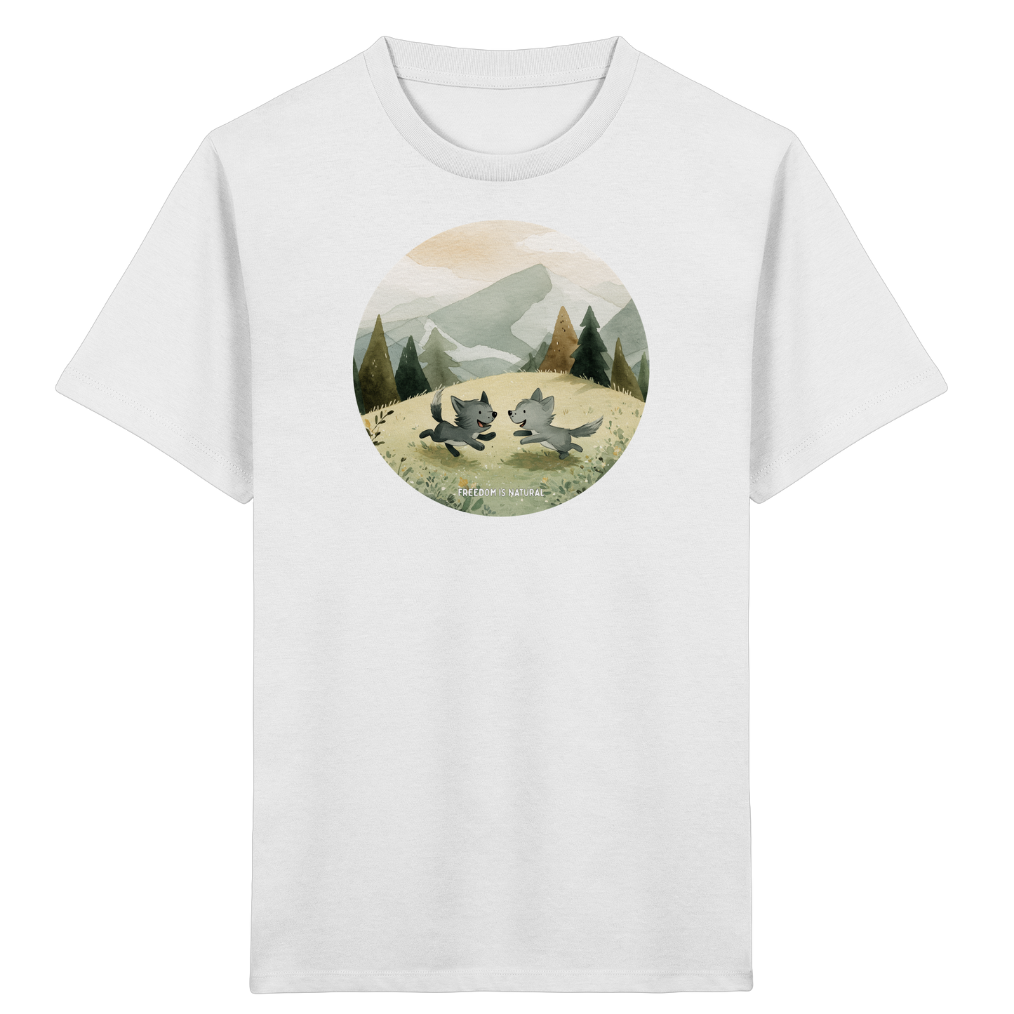 Wölfe Kids - Kids Organic Shirt