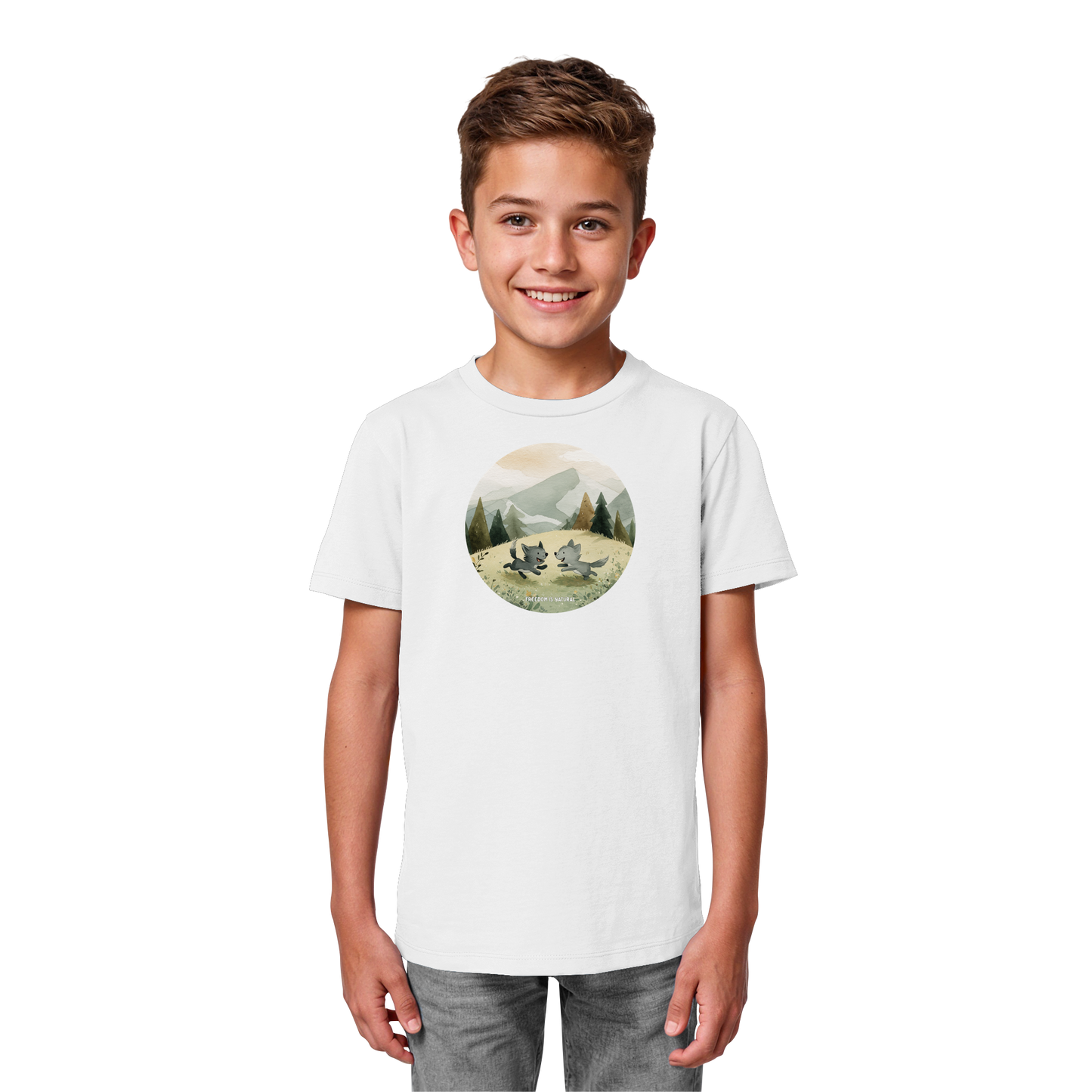 Wölfe Kids - Kids Organic Shirt