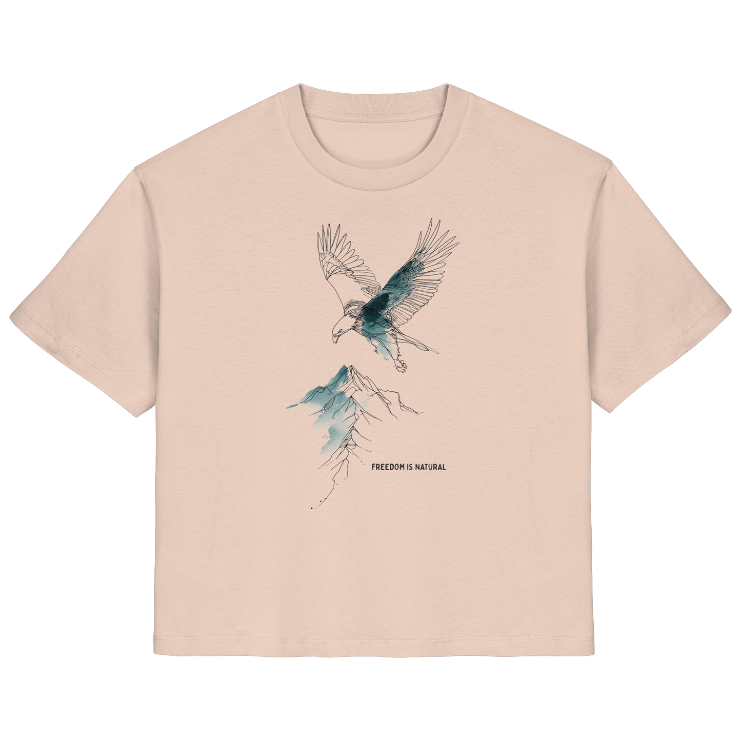 Adler Sketch Art Style - Ladies Organic Shirt