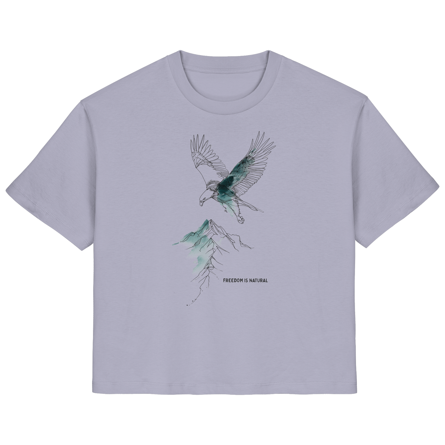 Adler Sketch Art Style - Ladies Organic Shirt